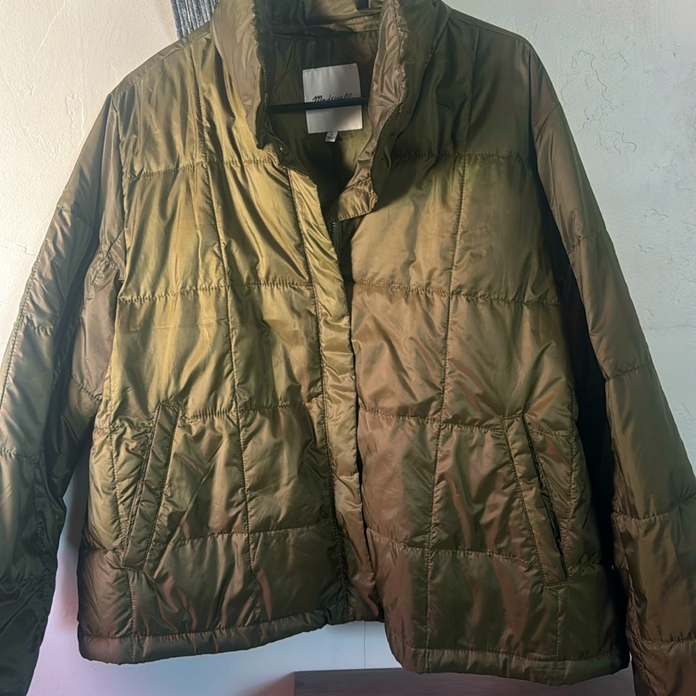 MADEWELL puffer jacket in excellent used condition